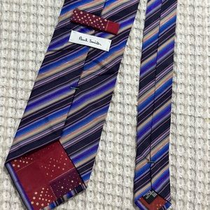 Paul Smith men tie necktie stripe